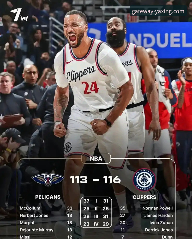 亚星官方正版入口网址 从快船鹈鹕大逆转,深度解析体育赛事直播的沉浸式体验